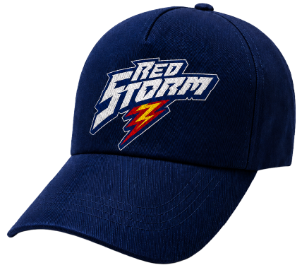 Cap with embroidered logo